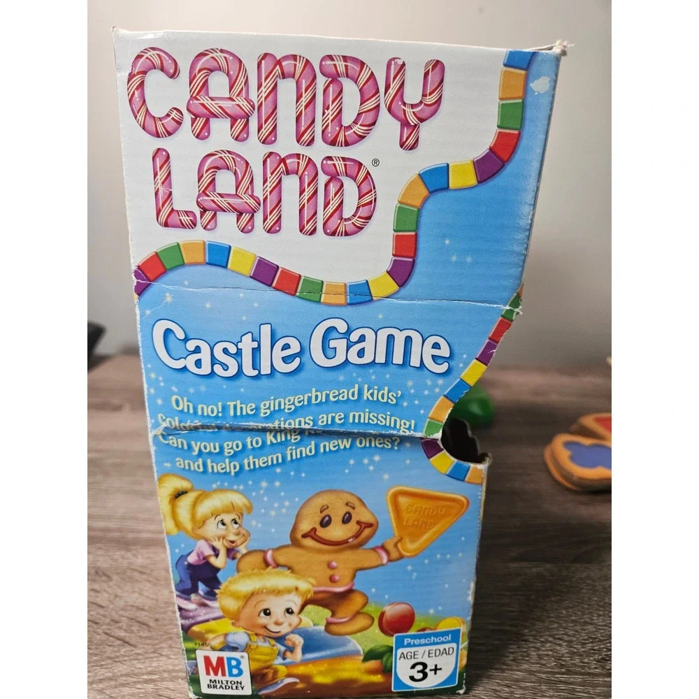 Candyland Castle Game Complete w/ Box Rare 2007 Milton Bradley